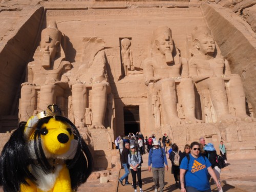 Abu Simbel, in Fuchshand