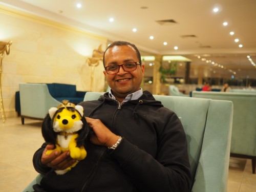 Mahmoud, unser Guide seit Assuan